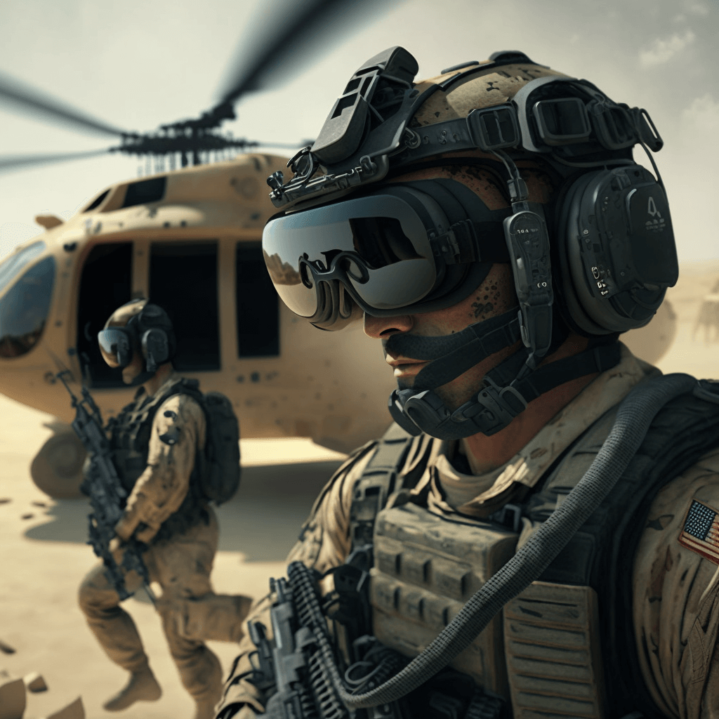 virtual reality tactical military operations