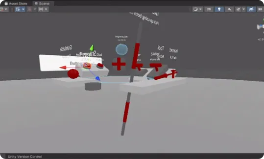 VR application development