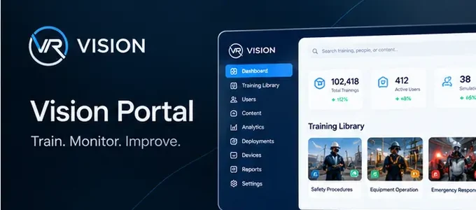 Vision Portal dashboard
