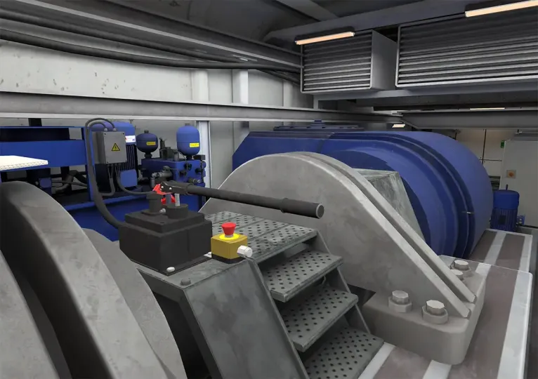 Avangrid equipment maintenance VR simulation
